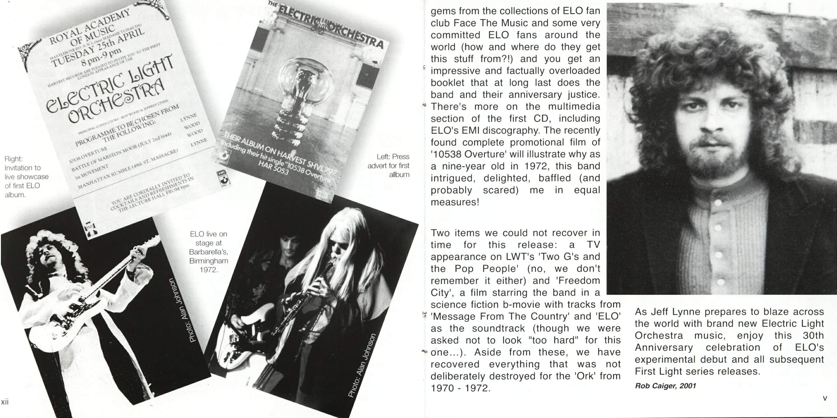 Electric Light Orchestra  Electric Light Orchestra; 30th Anniversary : Booklet206  eu